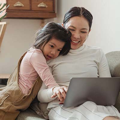 Family receiving chiropractic care in Vernon BC